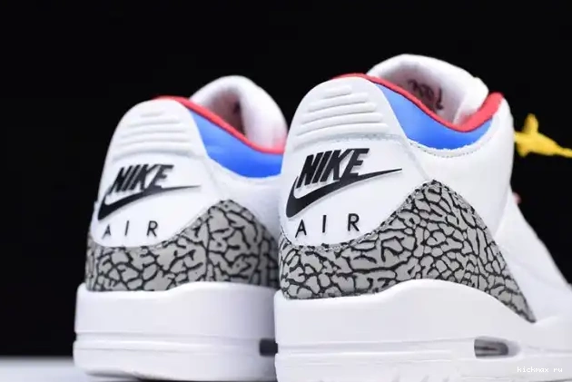 Rep Kickmax Korea Jordan Retro Seoul Air 3 AV8370-100 0323